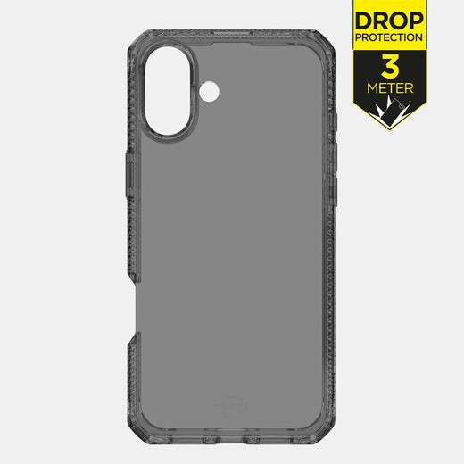 Itskins Level 2 Spectrumclear_R For Apple Iphone 16 Smoke - Essentify