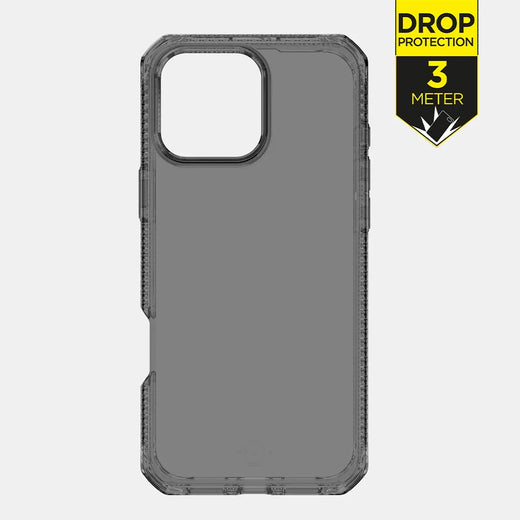 Itskins Level 2 Spectrumclear_R For Apple Iphone 16 Pro Smoke - Essentify