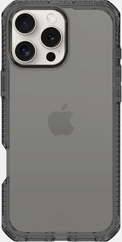 Itskins Level 2 Spectrumclear_R For Apple Iphone 16 Pro Max Smoke