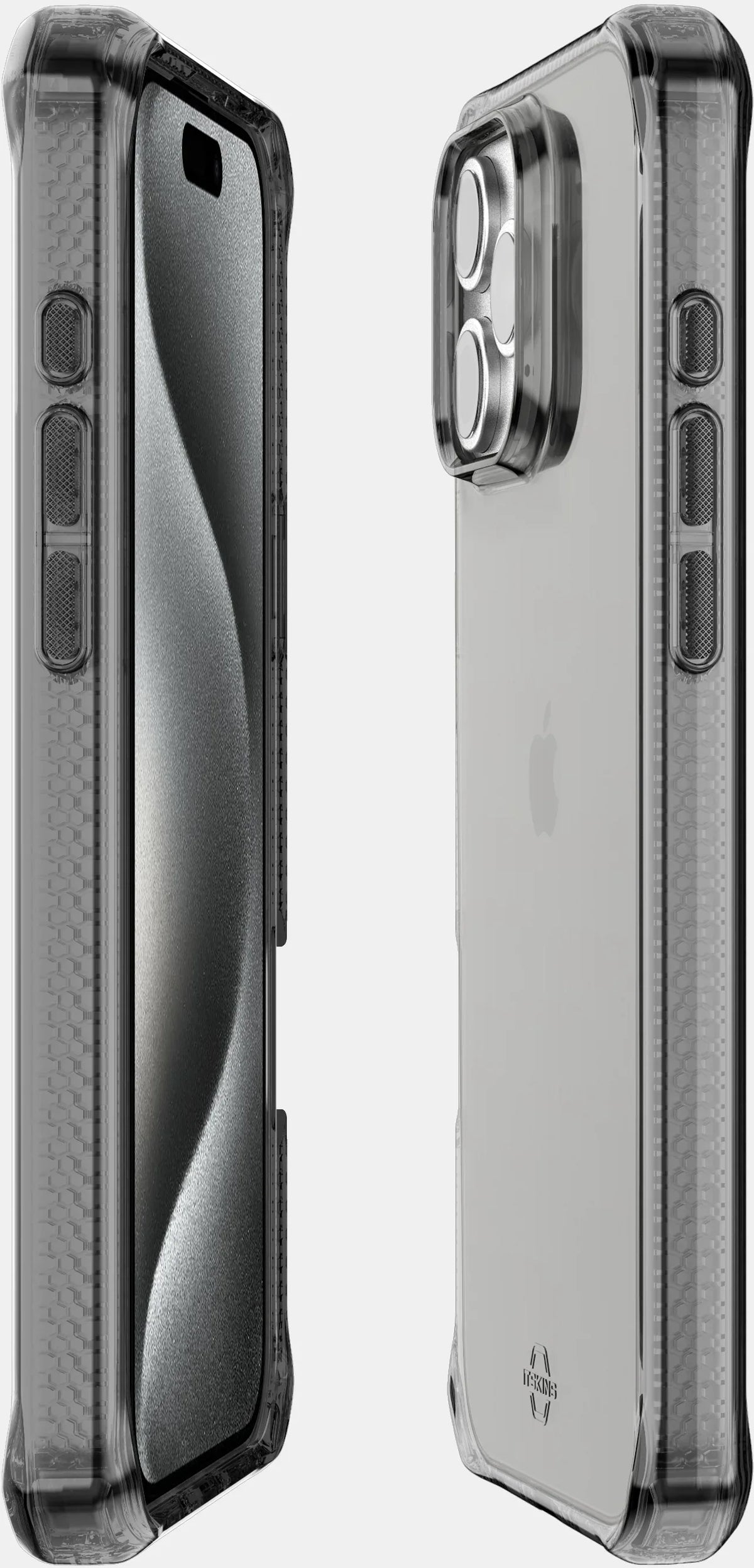 Itskins Level 2 Spectrumclear_R For Apple Iphone 16 Pro Max Smoke - Essentify