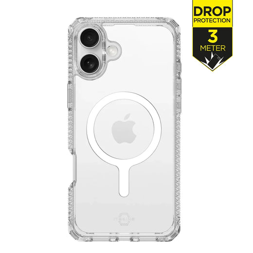 Itskins Level 2 Hybridmagclear_R For Apple Iphone 16 Transparent - Essentify
