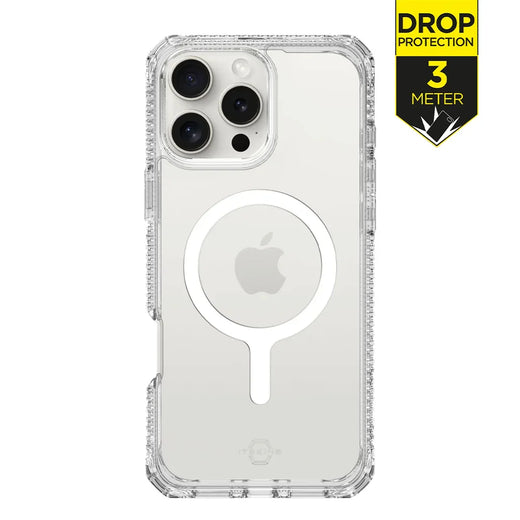 Itskins Level 2 Hybridmagclear_R For Apple Iphone 16 Pro Transparent - Essentify