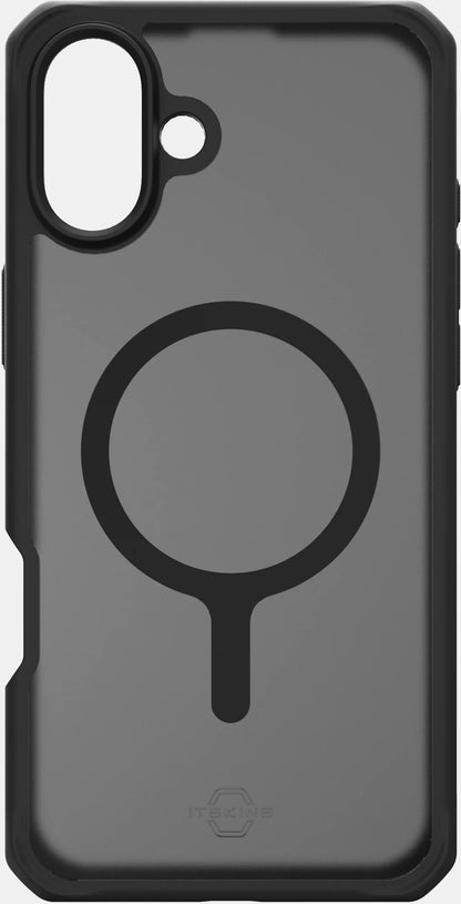 Itskins Level 2 Hybridmagfrost_R For Apple Iphone 16 Black - Essentify