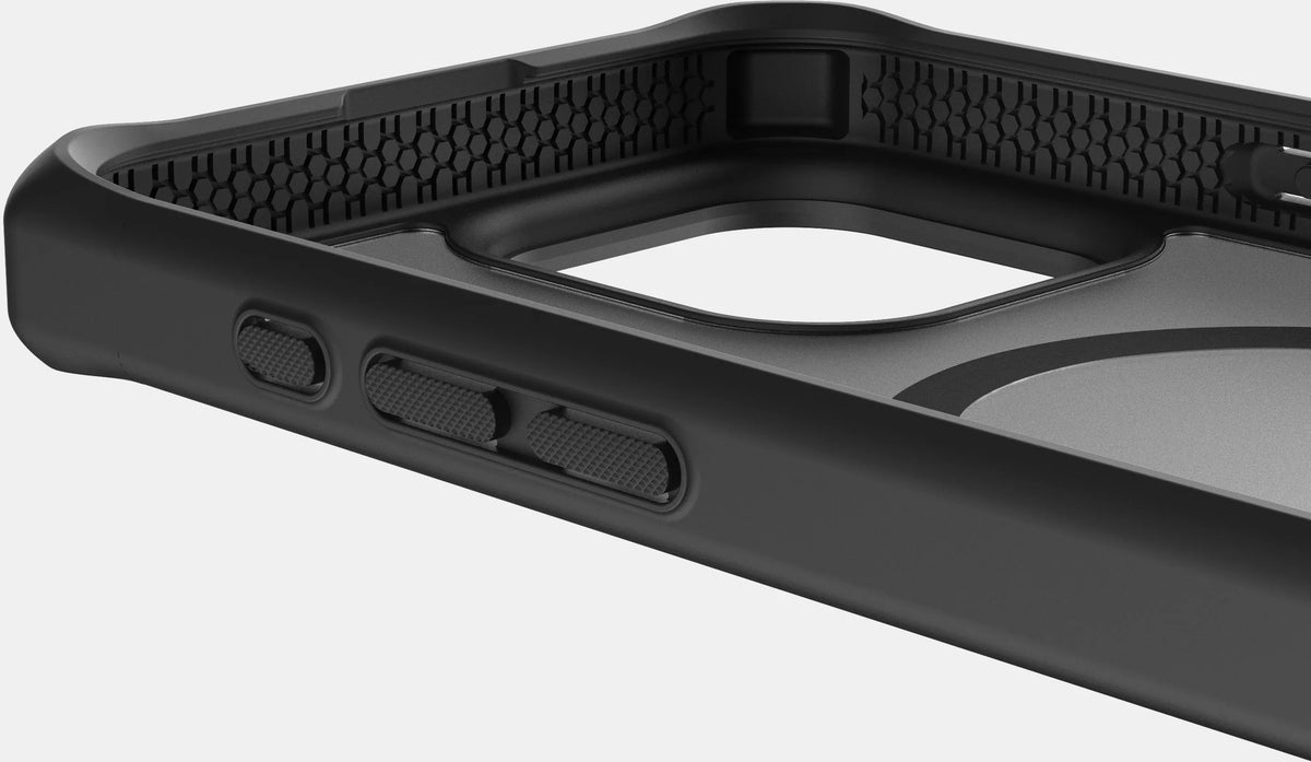 Itskins Level 2 Hybridmagfrost_R For Apple Iphone 16 Pro Max Black - Essentify