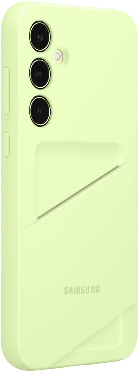 Samsung Card Slot Case Galaxy A35 5G Lime - Essentify