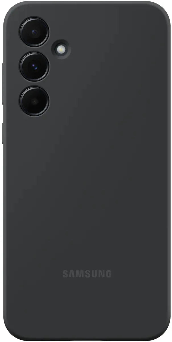Samsung Silicone Cover Galaxy A55 5G Black - Essentify