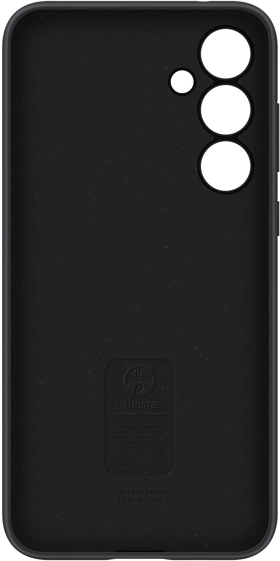 Samsung Silicone Cover Galaxy A55 5G Black - Essentify