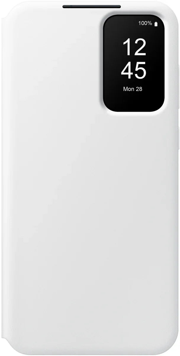 Samsung Smart Clear View Cover Galaxy A55 5G White - Essentify