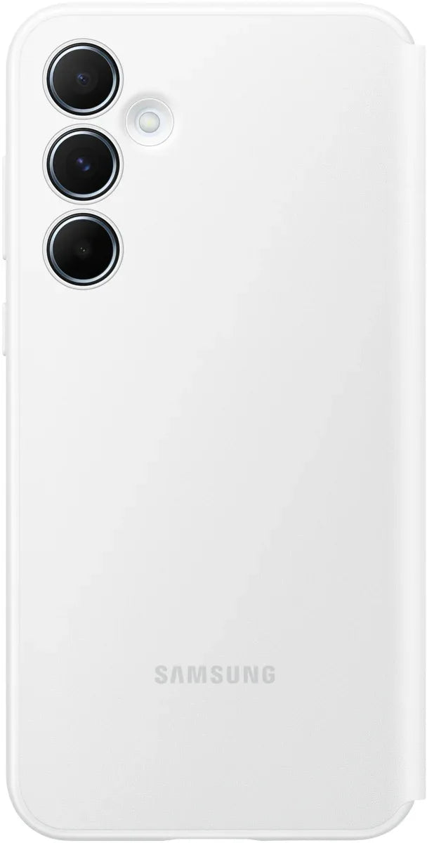 Samsung Smart Clear View Cover Galaxy A55 5G White - Essentify