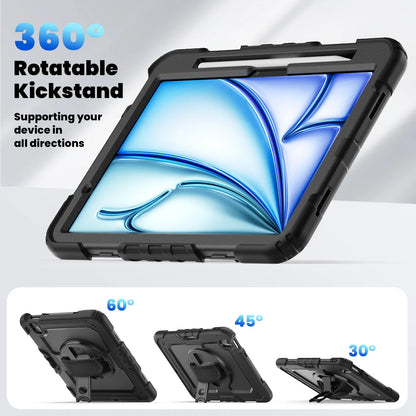 Xccess Survivor All-Round Case Apple Ipad Air 11 (2024/2025) Black (Screenless) - Essentify