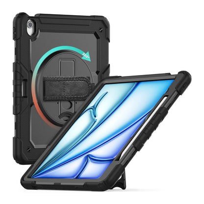 Xccess Survivor All-Round Case Apple Ipad Air 13 (2024/2025) Black (Screenless) - Essentify