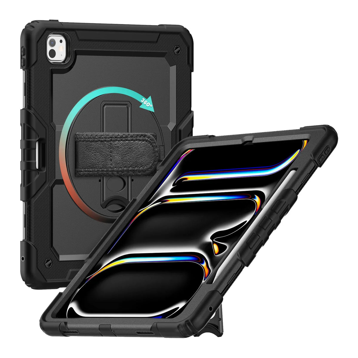 Xccess Survivor All-Round Case Apple Ipad Pro 13 (2024) Black (Screenless) - Essentify