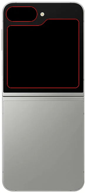 Mobilize Glass Screen Protector Samsung Galaxy Z Flip6 (Outer Display + Camera) - Essentify