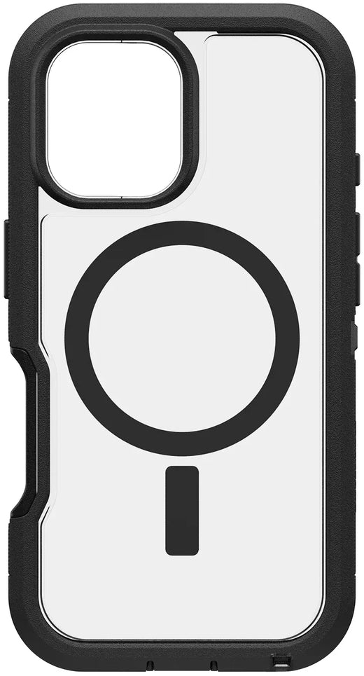 Otterbox Defender Series Xt With Magsafe Apple Iphone 16 Clear/Black - Essentify