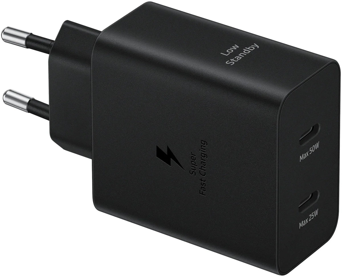 Samsung Usb-C Pd Wall Charger 50W + Usb-C Cable Black - Essentify