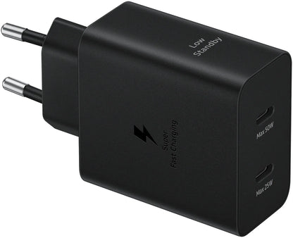 Samsung Usb-C Pd Wall Charger 50W + Usb-C Cable Black - Essentify