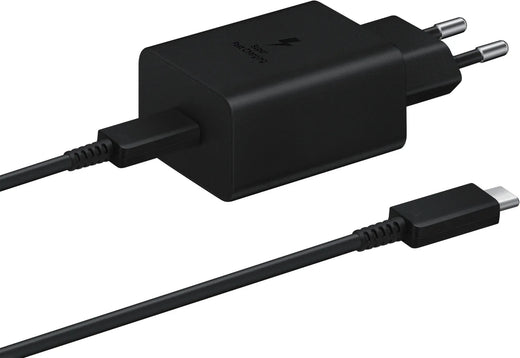 Samsung Usb-C Pd Wall Charger 45W + Usb-C Cable Black - Essentify