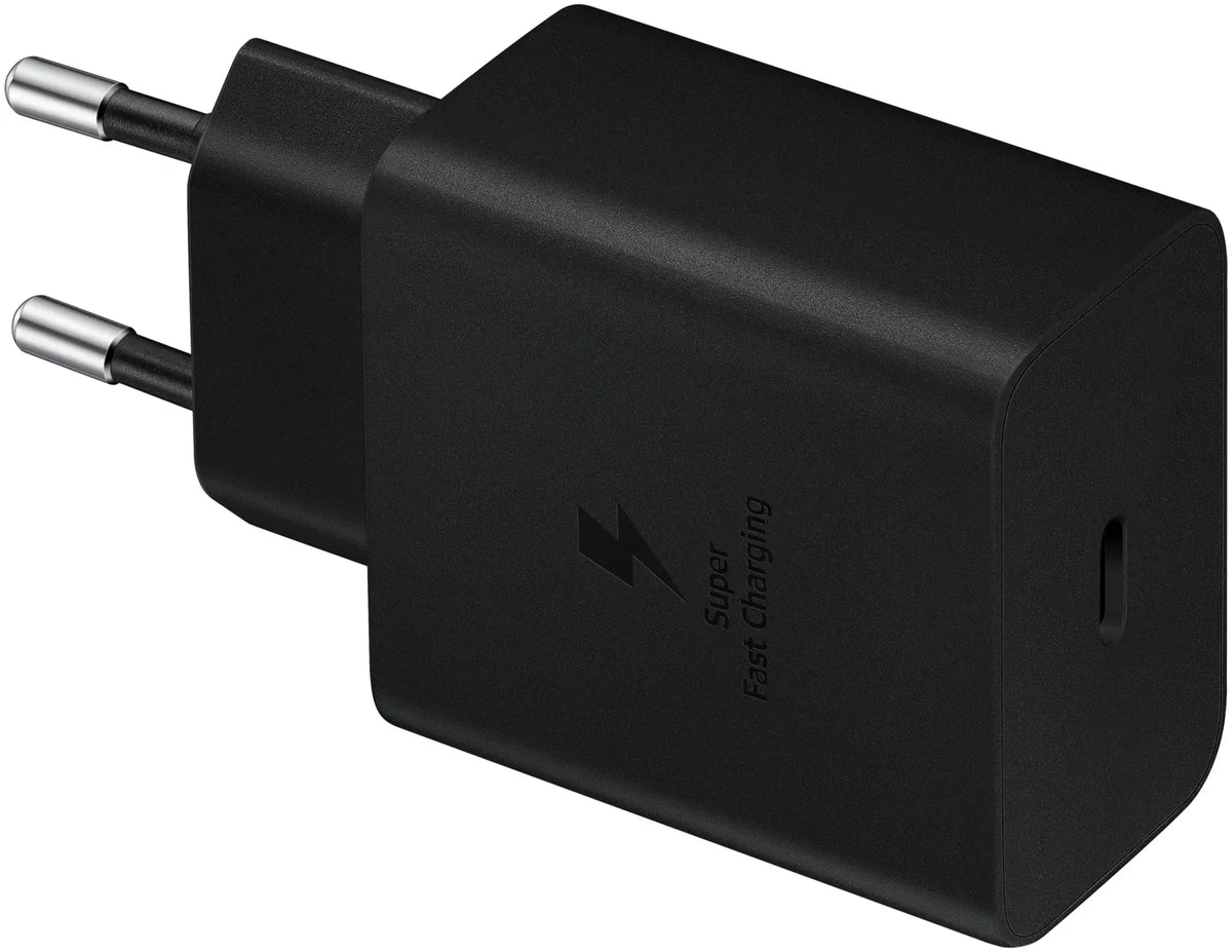 Samsung Usb-C Pd Wall Charger 45W + Usb-C Cable Black - Essentify