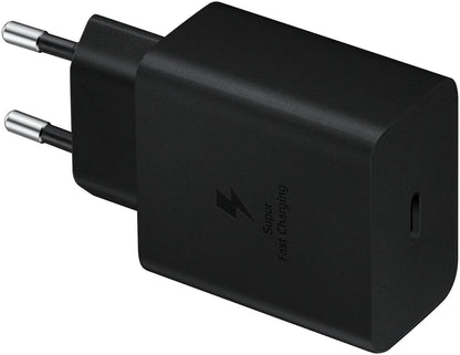 Samsung Usb-C Pd Wall Charger 45W + Usb-C Cable Black - Essentify