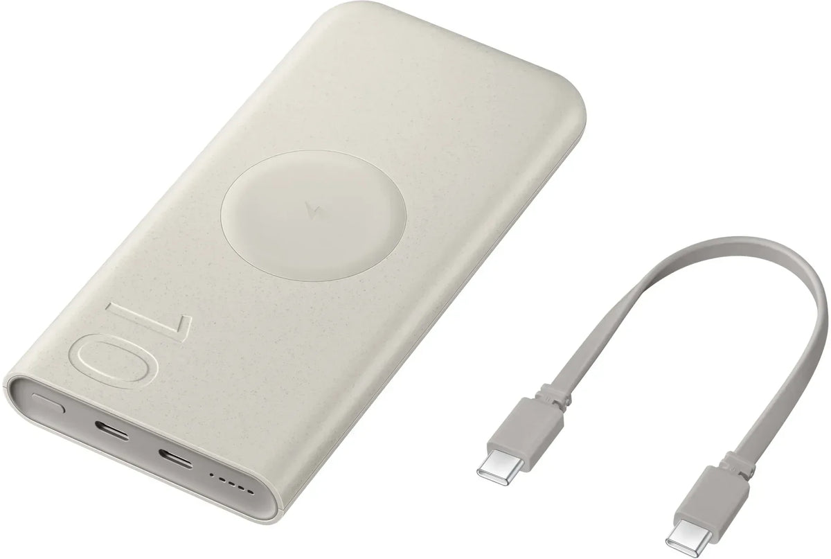 Samsung Wireless Battery Pack 10.000 Mah 25W Beige - Essentify