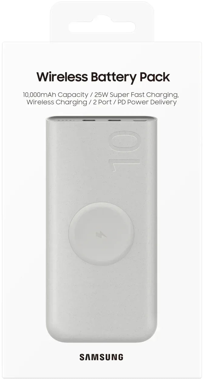 Samsung Wireless Battery Pack 10.000 Mah 25W Beige - Essentify