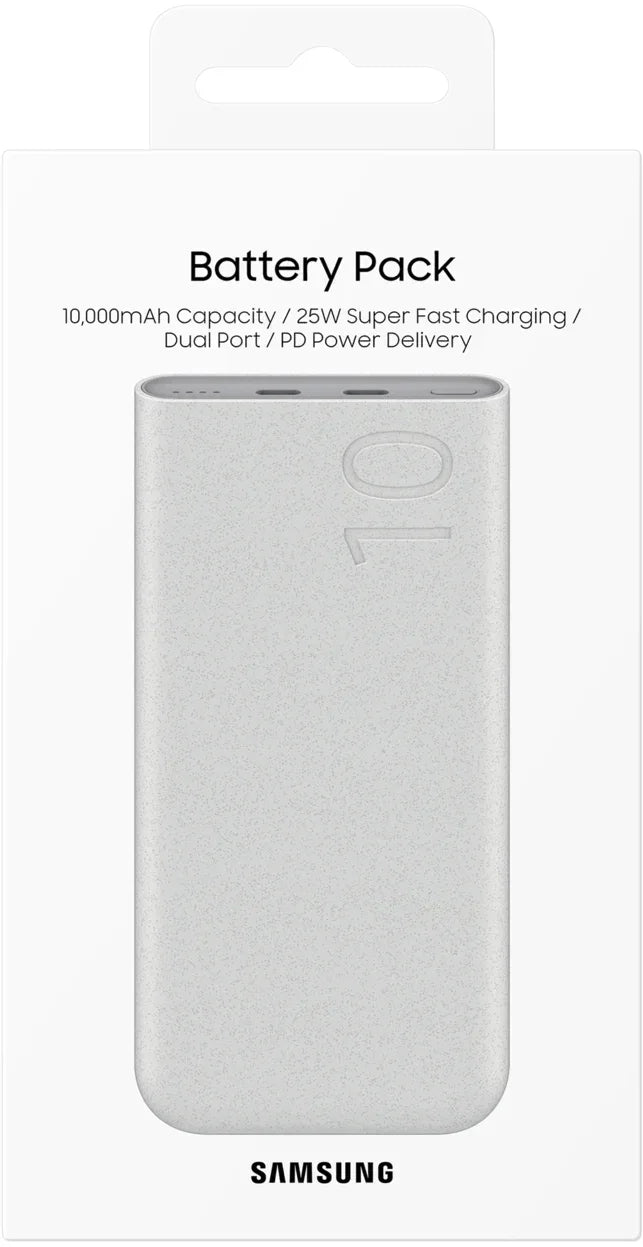 Samsung Battery Pack 10.000 Mah 25W Beige - Essentify