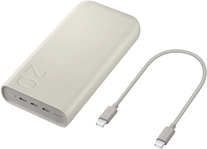 Samsung Battery Pack 20.000 Mah 45W Beige - Essentify