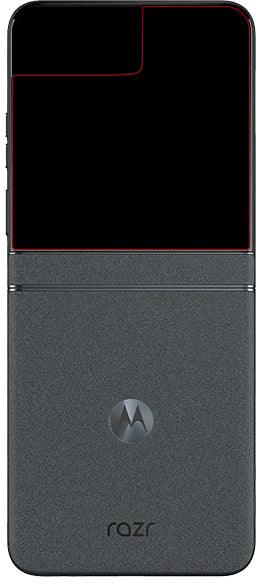 Mobilize Glass Screen Protector Motorola Razr 50 (Outer Display + Camera) - Essentify