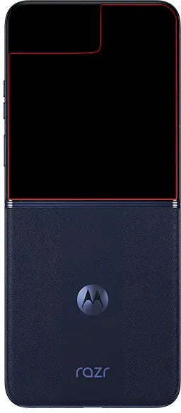 Mobilize Glass Screen Protector Motorola Razr 50 Ultra (Outer Display + Camera) - Essentify