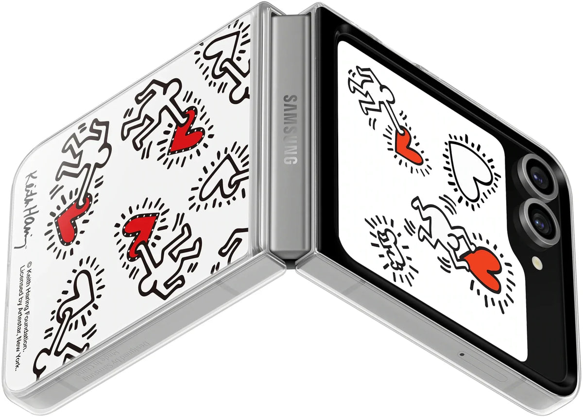 Samsung Flipsuit Case Galaxy Z Flip6 Clear/White - Essentify