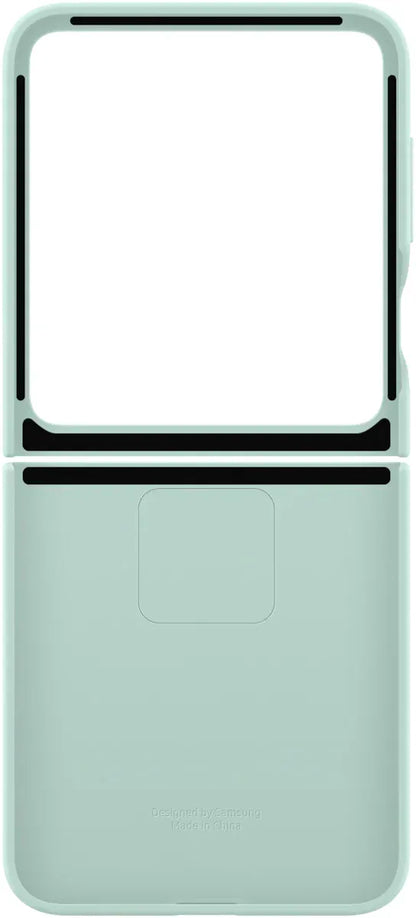 Samsung Silicone Cover With Ring Galaxy Z Flip6 Mint - Essentify