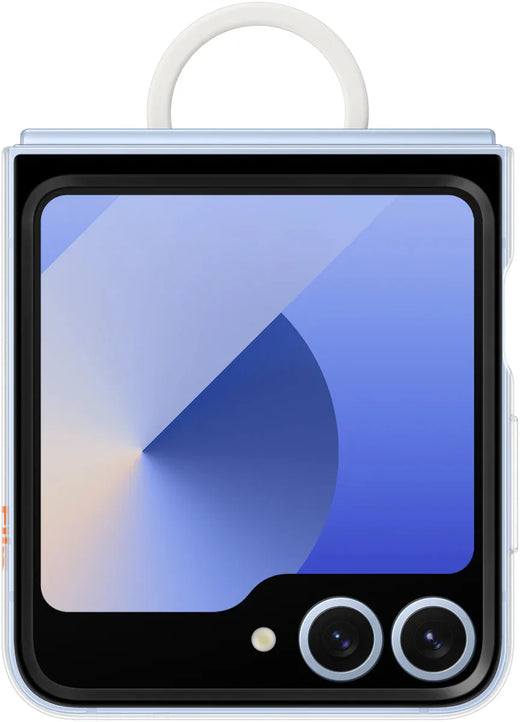 Samsung Clear Case With Ring Galaxy Z Flip6 Clear - Essentify