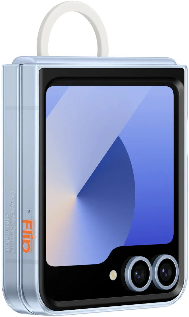 Samsung Clear Case With Ring Galaxy Z Flip6 Clear - Essentify