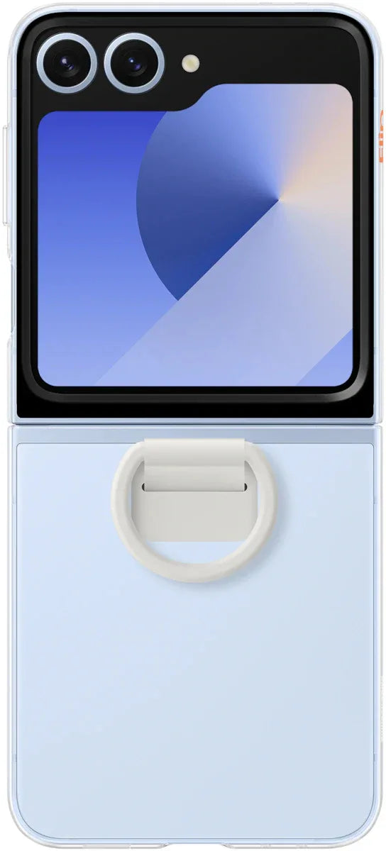 Samsung Clear Case With Ring Galaxy Z Flip6 Clear - Essentify