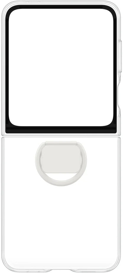 Samsung Clear Case With Ring Galaxy Z Flip6 Clear - Essentify