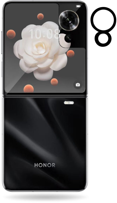 Mobilize Glass Screen Protector Honor Magic V Flip (Outer Display + Camera)