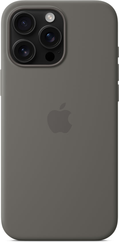 Apple Myyv3Zm/A Apple Silicone Case With Magsafe Iphone 16 Pro Max Stone Grey