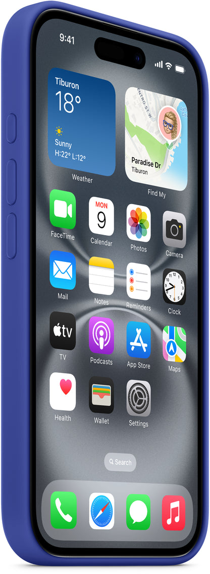 Apple Myy63Zm/A Apple Silicone Case With Magsafe Iphone 16 Ultramarine