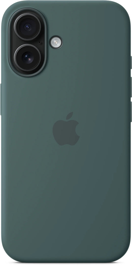 Apple Silicone Case With Magsafe Iphone 16 Lake Green - Essentify