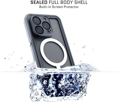 Ghostek Nautical Slim Waterproof Magsafe Case Apple Iphone 16 Pro Clear - Essentify