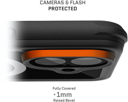 Ghostek Nautical Waterproof Magsafe Case + Belt Swivel Holster Apple Iphone 16 Black - Essentify
