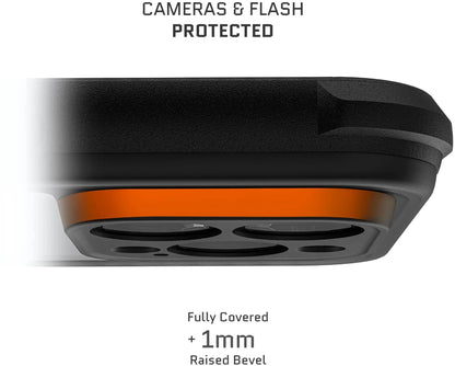 Ghostek Nautical Waterproof Magsafe Case + Belt Swivel Holster Apple Iphone 16 Pro Max Clear - Essentify
