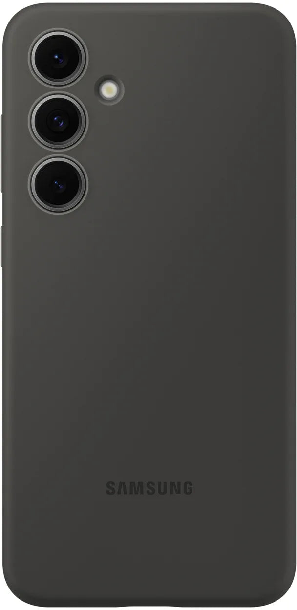 Samsung Silicone Cover Galaxy S24 Fe 5G Black - Essentify