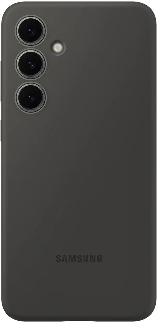 Samsung Silicone Cover Galaxy S24 Fe 5G Black - Essentify