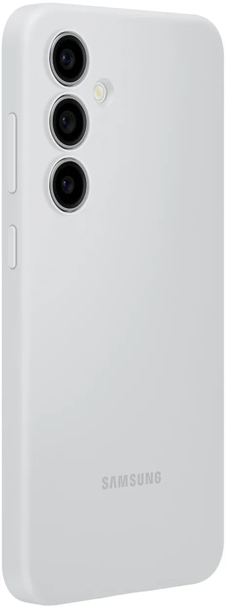 Samsung Silicone Cover Galaxy S24 Fe 5G Grey - Essentify
