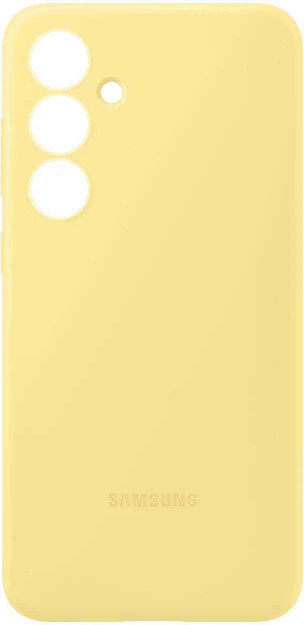 Samsung Silicone Cover Galaxy S24 Fe 5G Yellow - Essentify