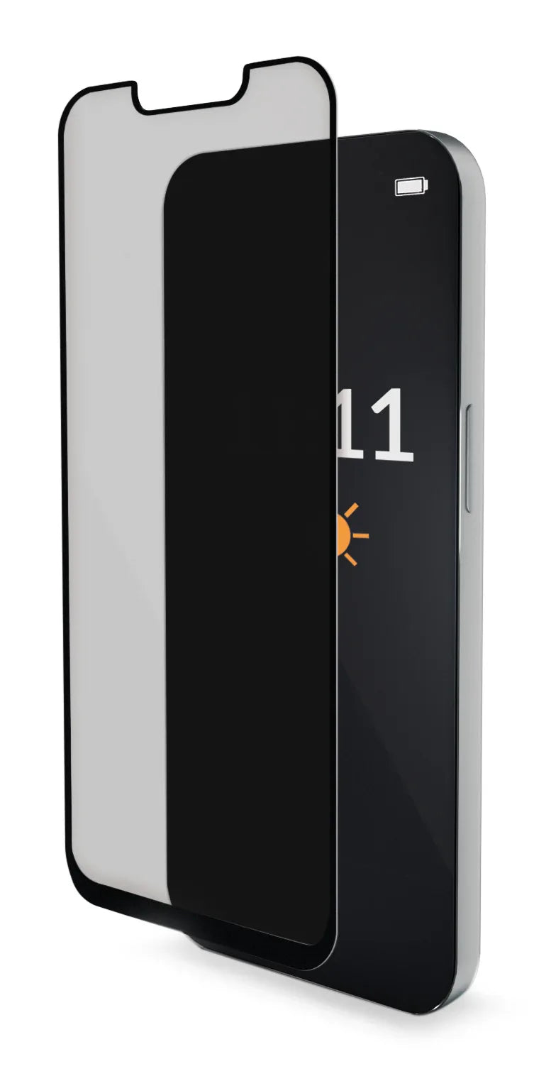 Mobilize Privacy Glass Screen Protector - Black Frame - For Samsung Galaxy S25+ 5G - Essentify