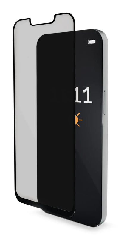 Mobilize Privacy Glass Screen Protector - Black Frame - For Samsung Galaxy S25+ 5G - Essentify
