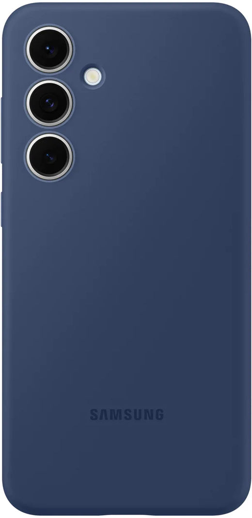 Samsung Silicone Cover Galaxy S24 Fe 5G Blue - Essentify