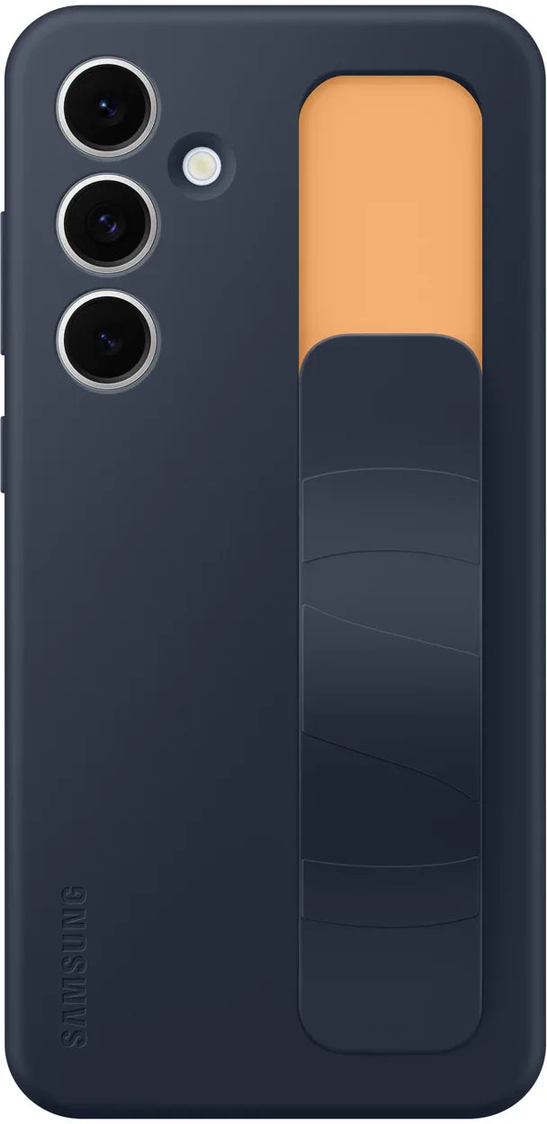 Samsung Standing Grip Case Galaxy S24 Fe 5G Blue Black - Essentify